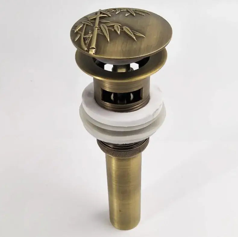 Antique Brass Sink Drain