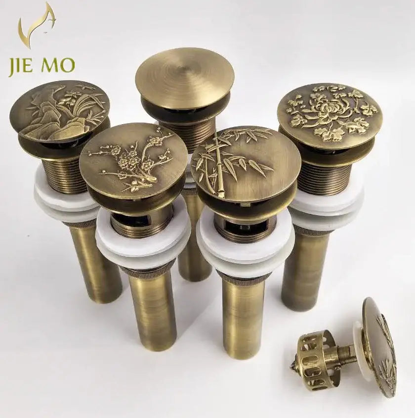 Antique Brass Sink Drain