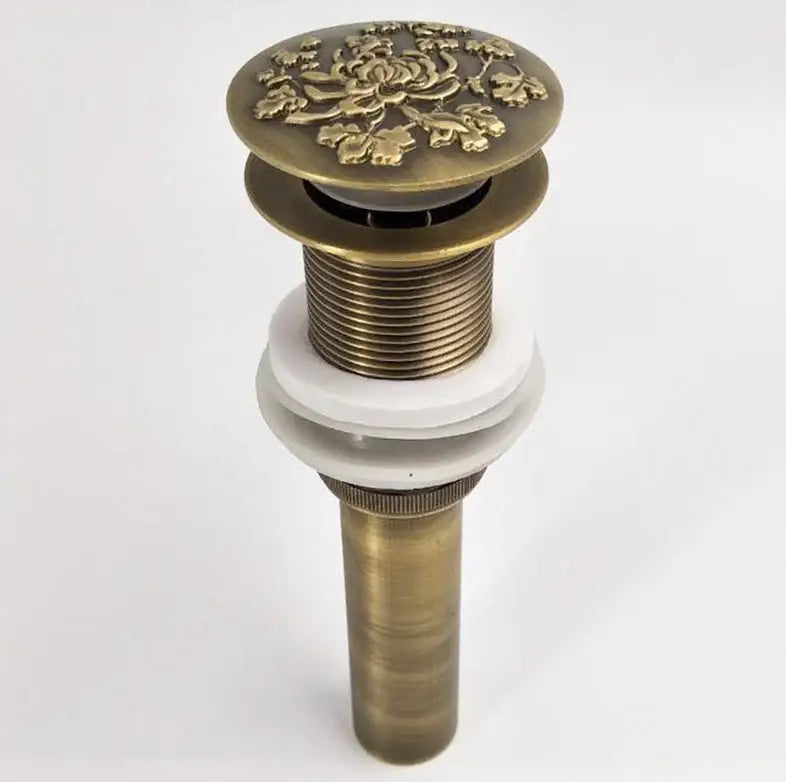 Antique Brass Sink Drain