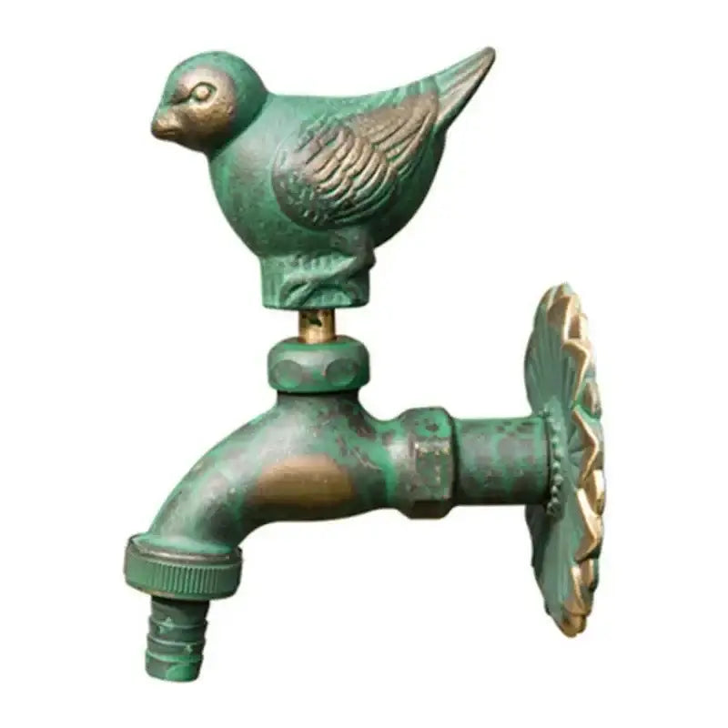 Brass Bird Garden Faucet