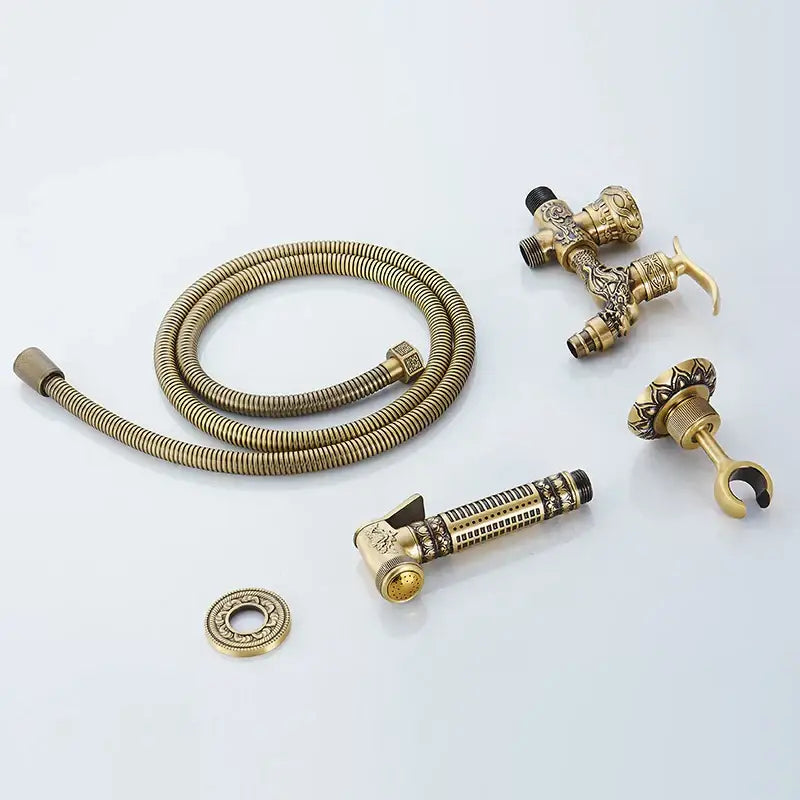 Antique Brass Bidet Sprayer