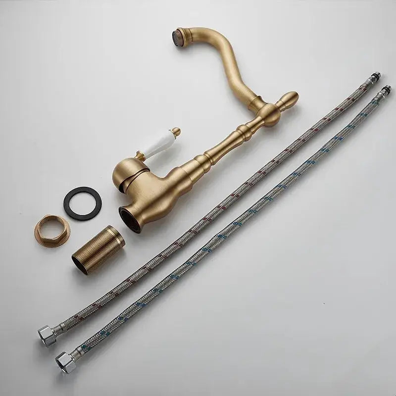 Antique Bronze Kitchen Faucet