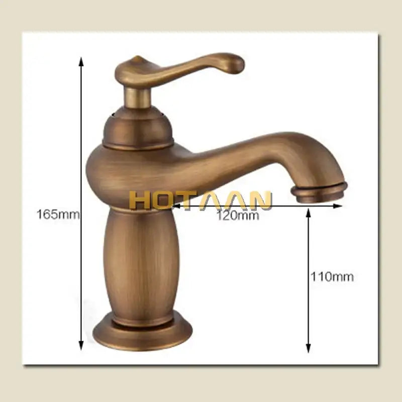 Antique Brass Single Faucet