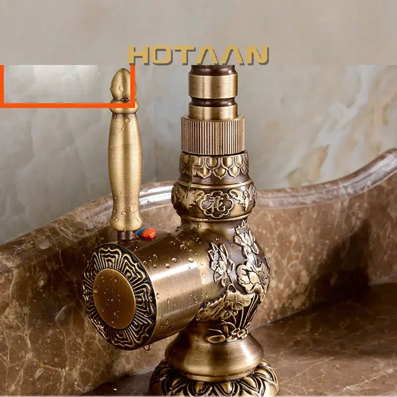 Bronze Antique Basin Faucet
