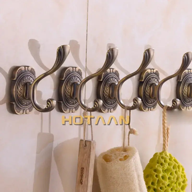 Antique Bronze Wall Hooks