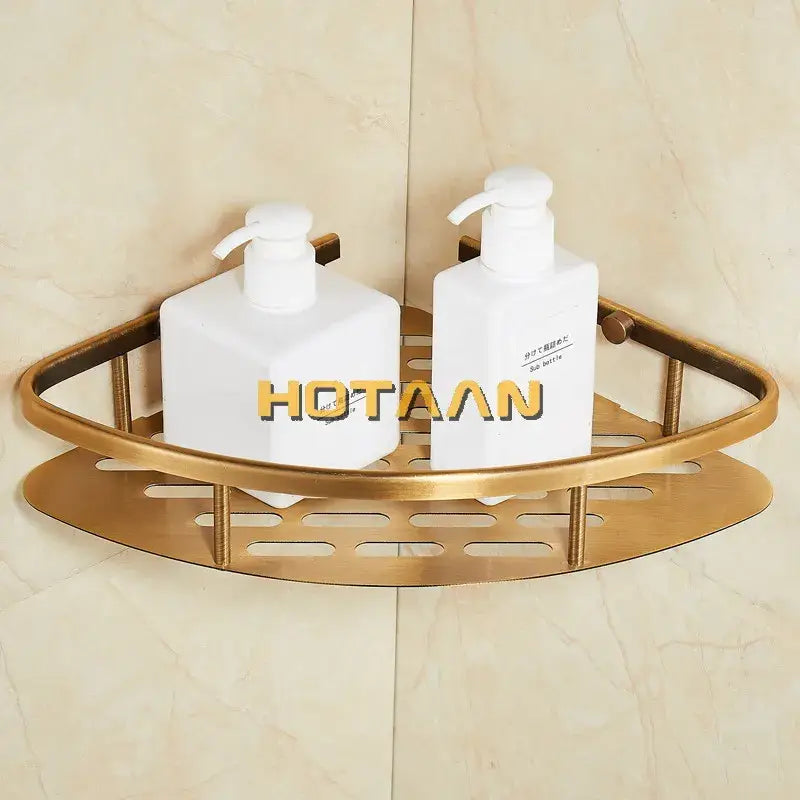 Aluminum Corner Shower Basket