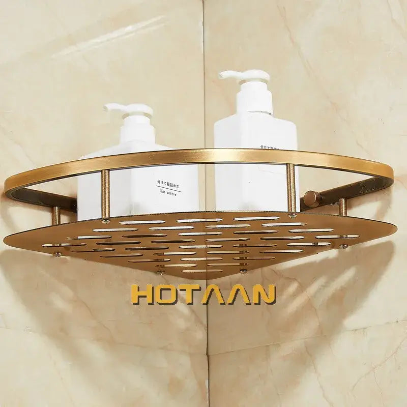 Aluminum Corner Shower Basket
