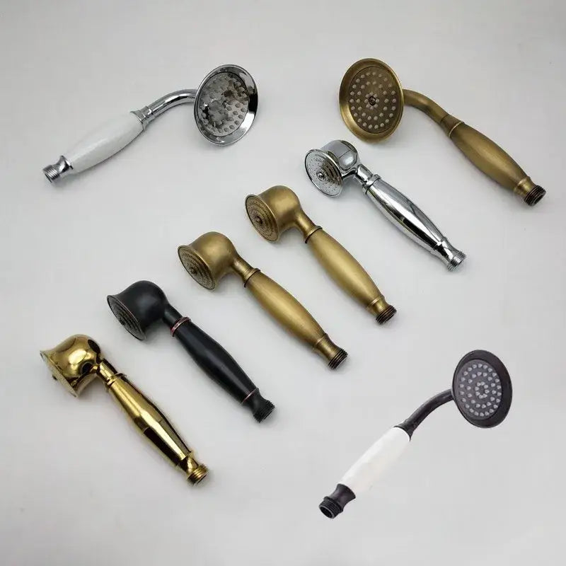 Antique Brass Shower Holder