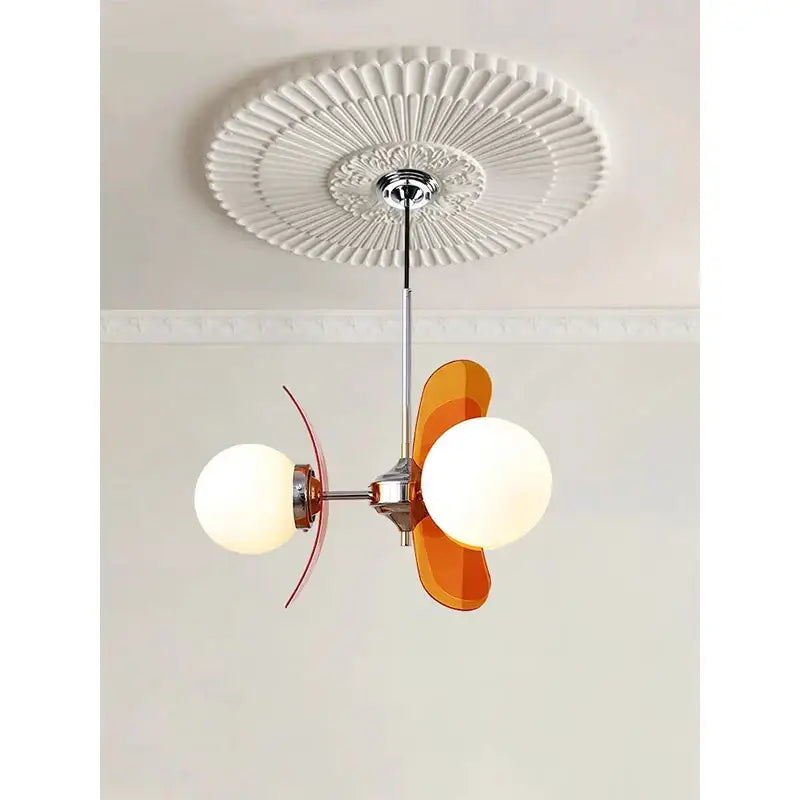Wood Pendant Light Antique Style Living Room