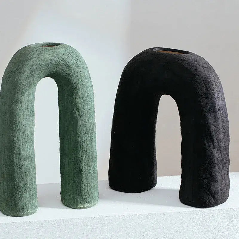 Arc Ceramic Vase Set
