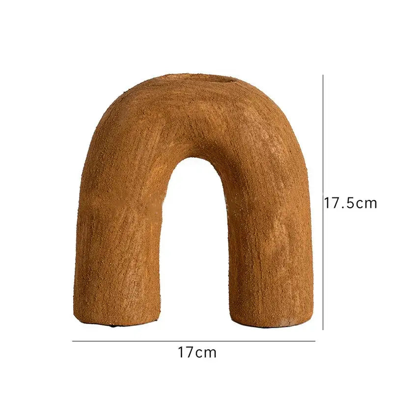 Arc Ceramic Vase Set