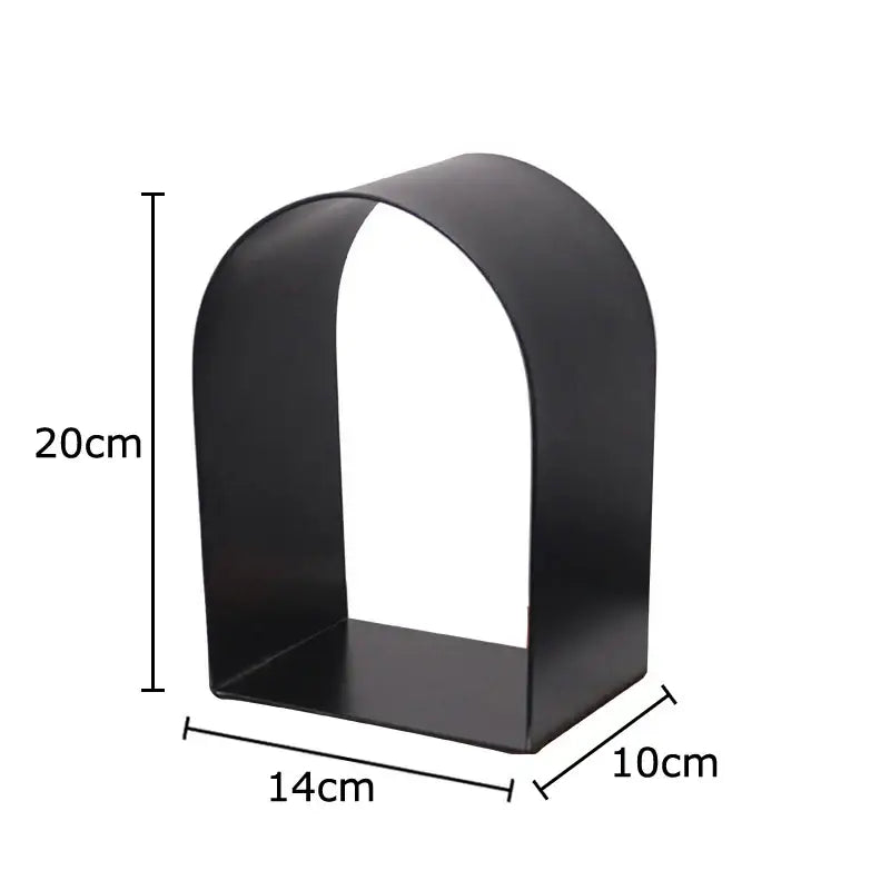 Black Arched Desk Sculpture