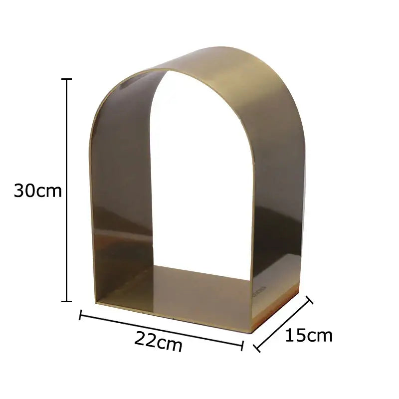 Black Arched Desk Sculpture