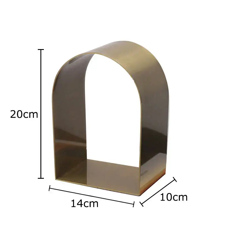 Black Arched Desk Sculpture