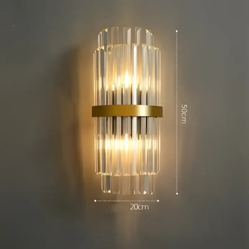 Wall Sconce Art Deco Gold Bedroom Light
