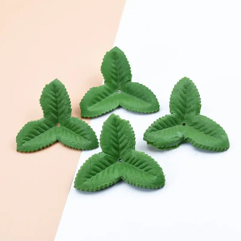 Green Silk Leaf Set