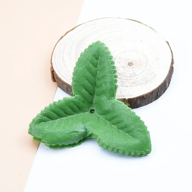 Green Silk Leaf Set