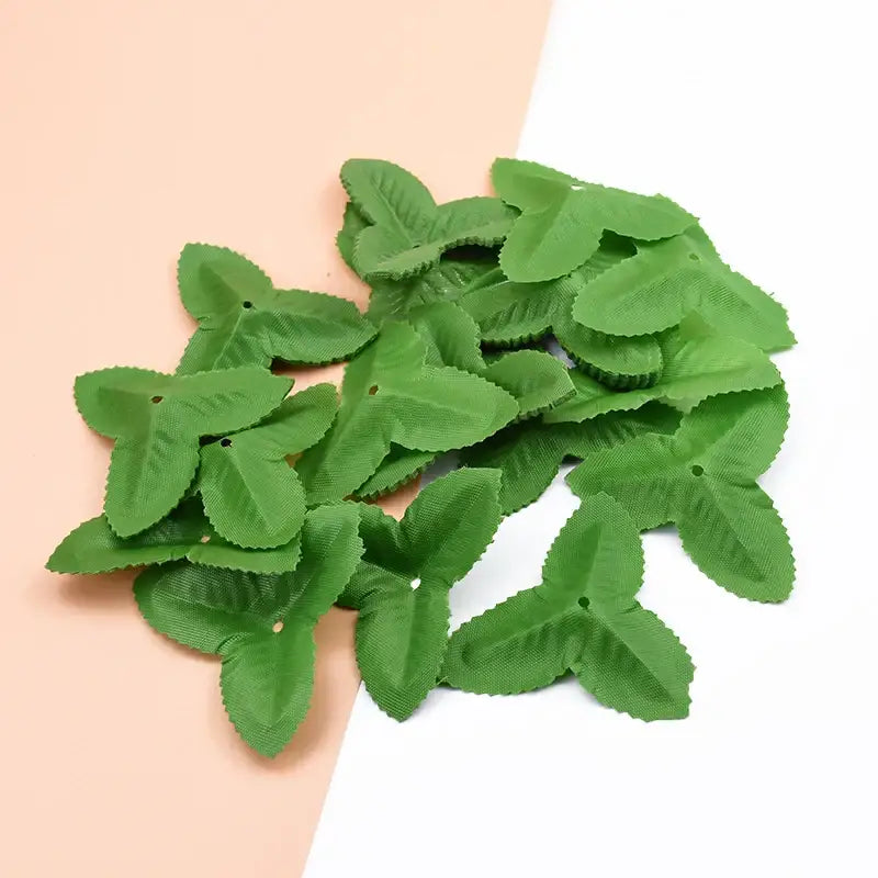 Green Silk Leaf Set