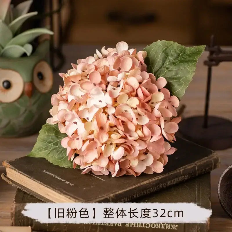 Silk Hydrangea Flower Arrangement