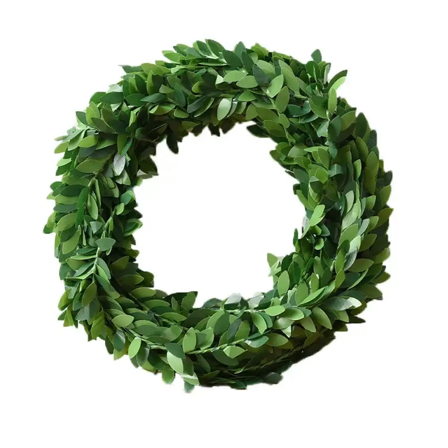 Green Ivy Leaf Wreath Set