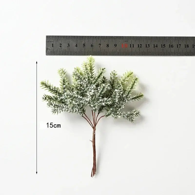 Gold Silver Pine Needles