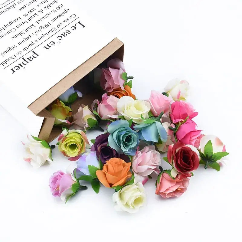 Assorted Artificial Rose Flowers