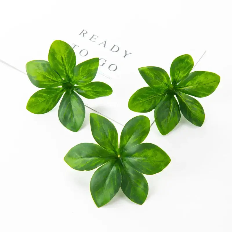 Green Rose Leaf Stems