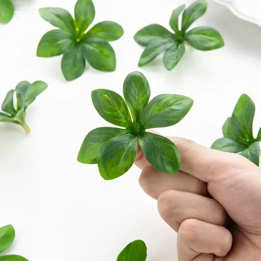 Green Rose Leaf Stems