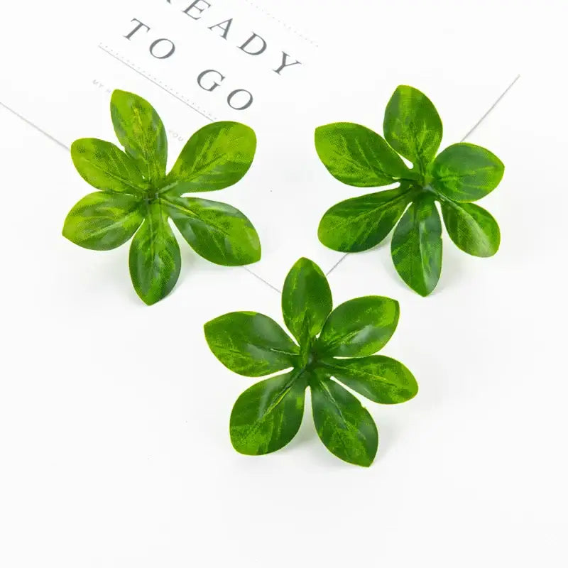 Green Rose Leaf Stems
