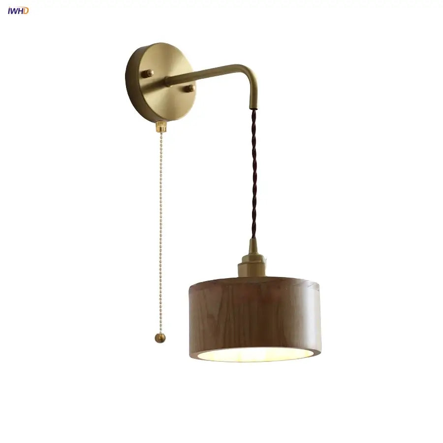 Ash Wood Wall Lamp
