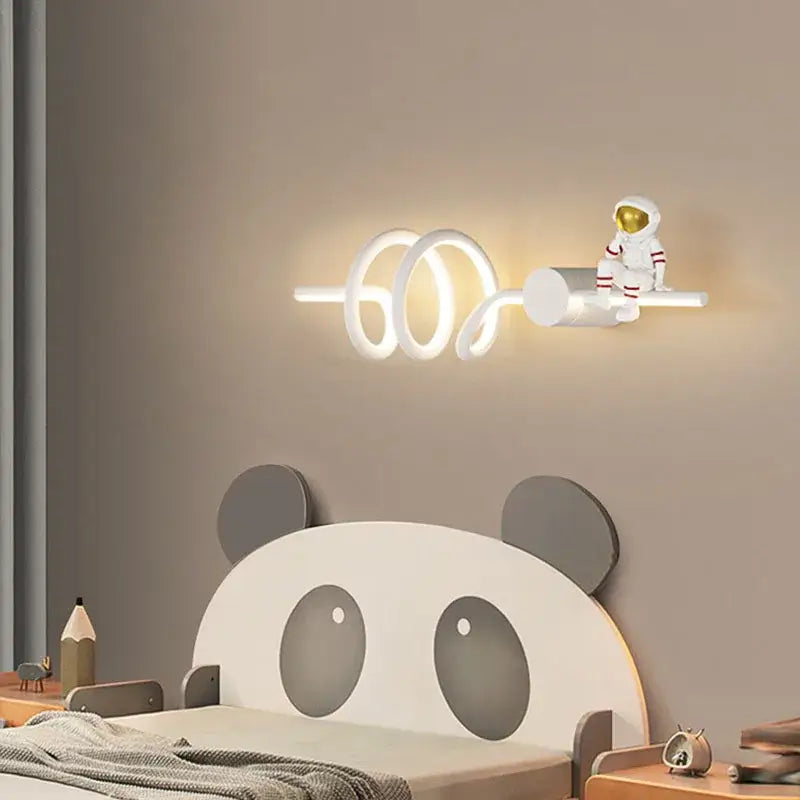 White Gold Wall Lamp