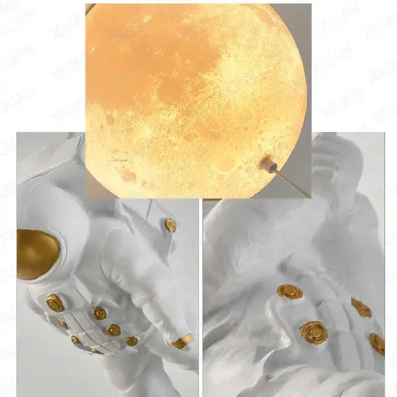 Moon Globe Ceiling Light