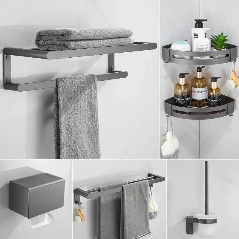 Matte Black Hardware Set