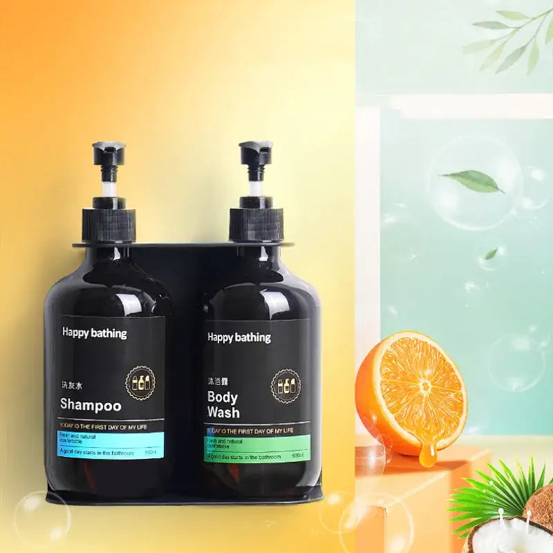 Black Amber Soap Dispenser