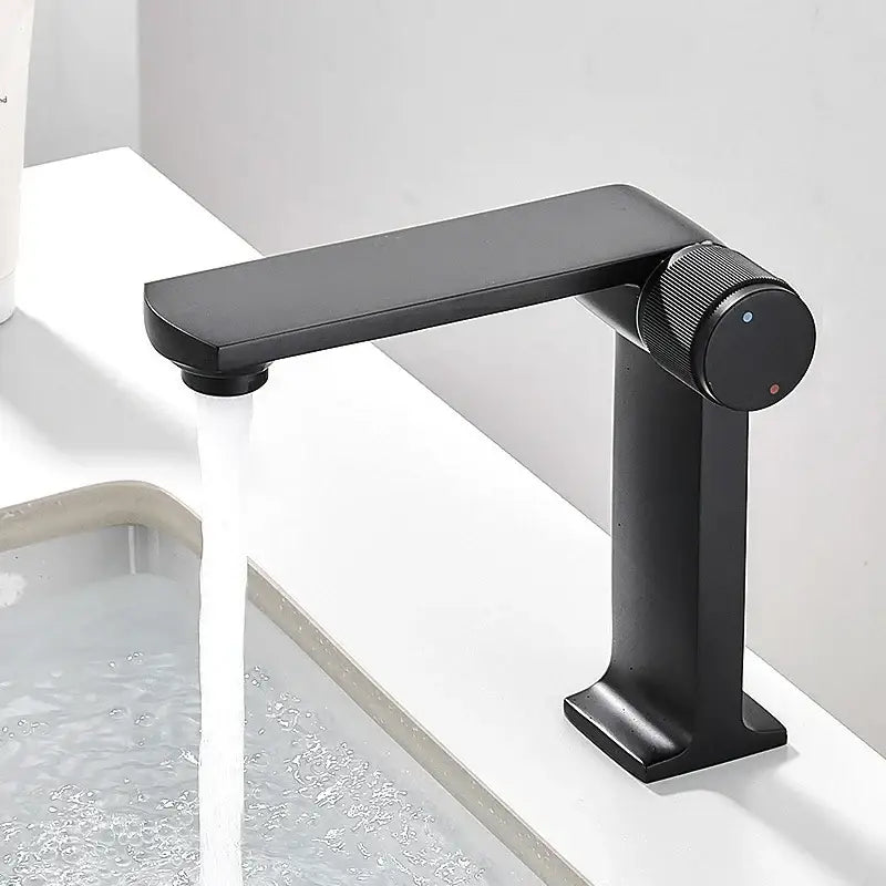 Black Gold Textured Faucet