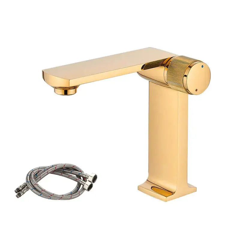 Black Gold Textured Faucet
