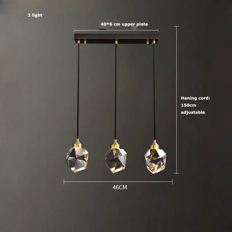 Black Gold Crystal Chandelier 18-Light Wall Ceiling