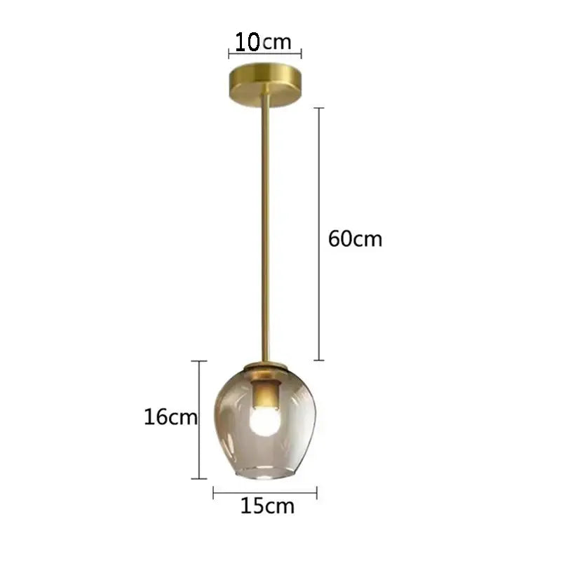 Gold Frosted Glass 2-Head Globe Sconce
