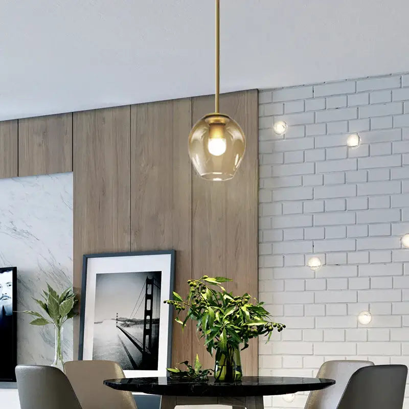 Gold Frosted Glass 2-Head Globe Sconce