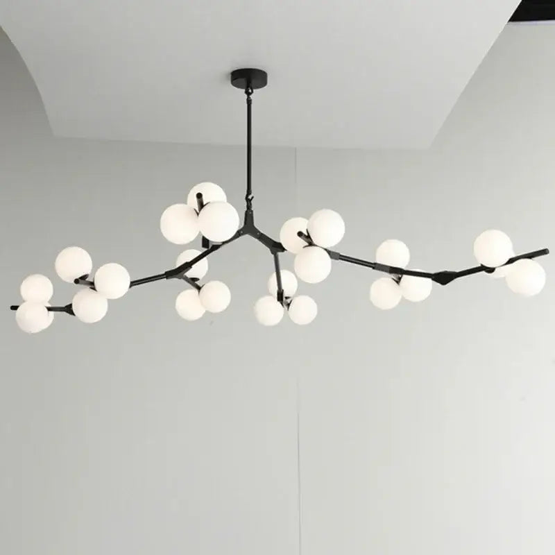 Black Gold Branch Chandelier