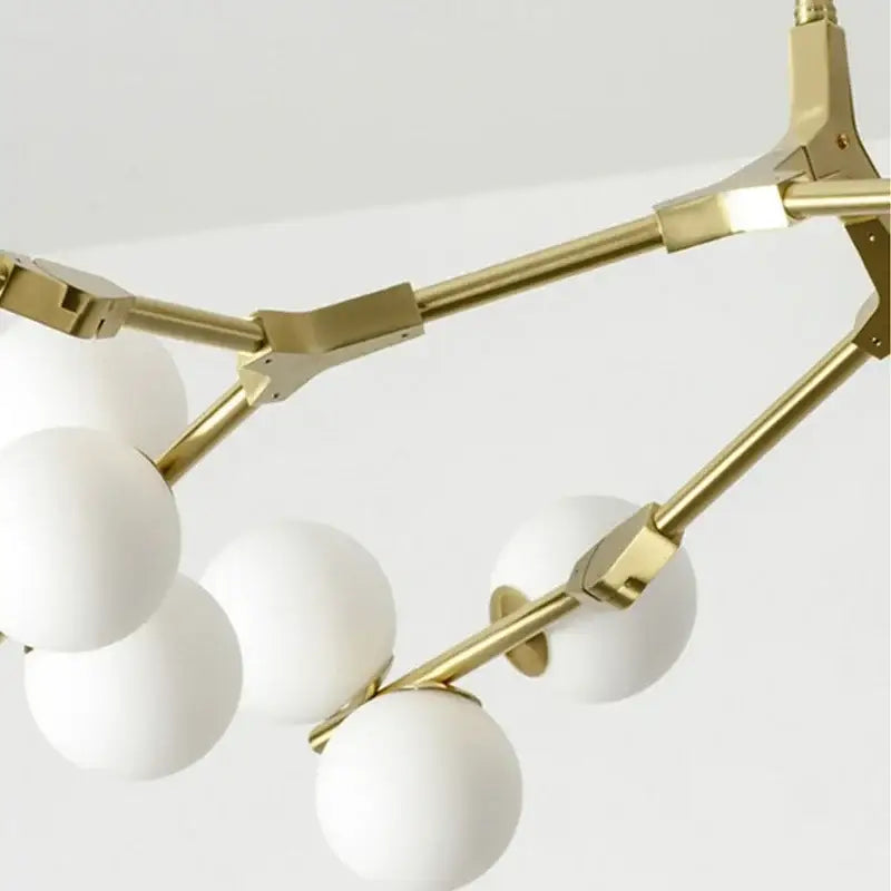 Black Gold Branch Chandelier