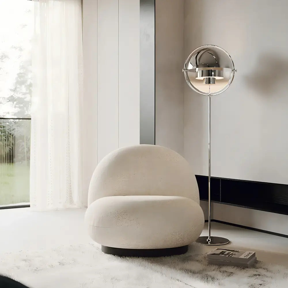 Black Gold Iron Floor Lamp 165cm