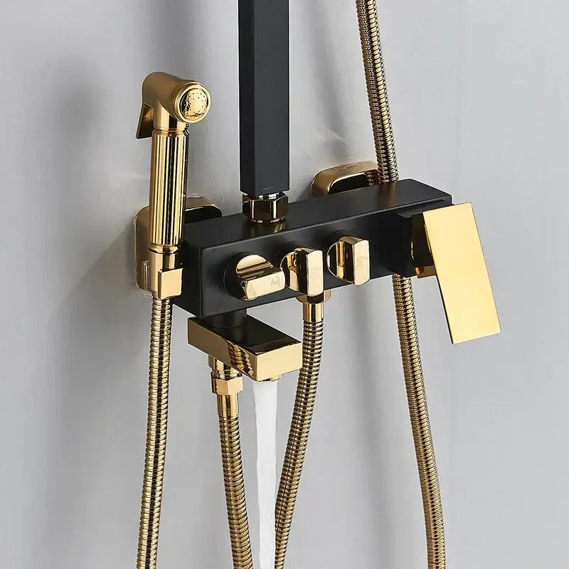 Black Gold Rainfall Mixer