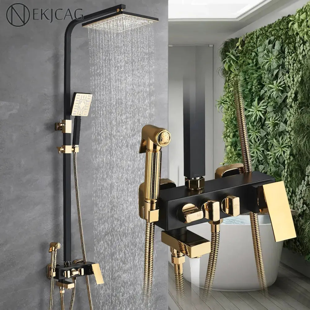 Black Gold Rainfall Mixer