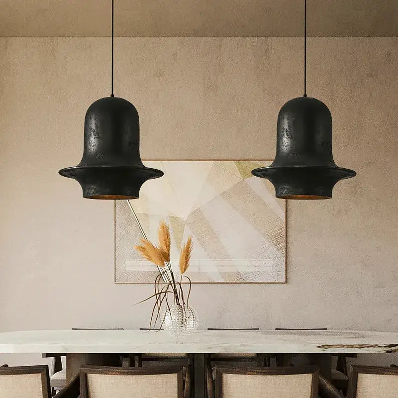 Black Industrial Pendant Chandelier