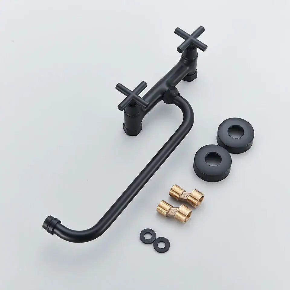 Matte Black Wall Faucet