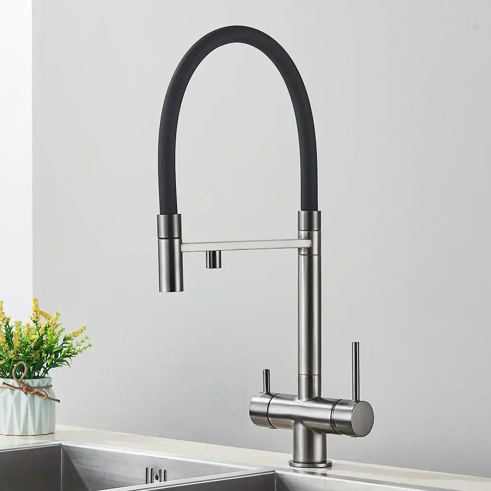 Matte Black Purifier Faucet