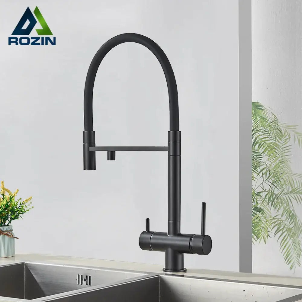 Matte Black Purifier Faucet