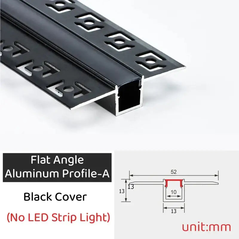 Black Silver LED Strip