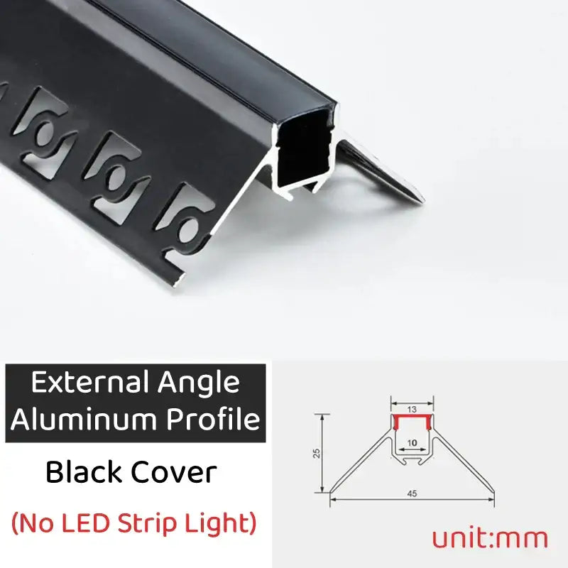 Black Silver LED Strip
